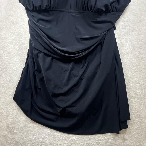 Magicsuit Black Celine One Piece Swimsuit Swimdress Womens 22 W NWT - Picture 13 of 13